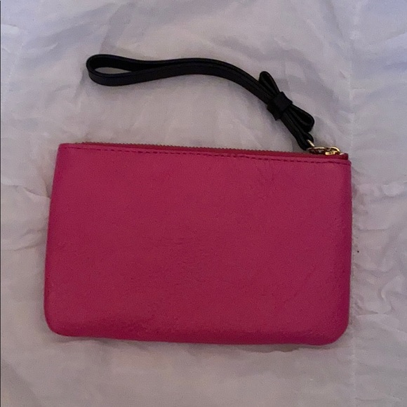 pink kate spade leather wristlet - Picture 2 of 3